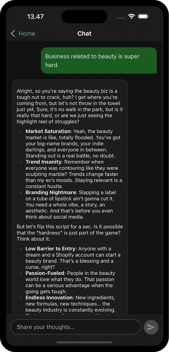 Kahfee App Screenshot 2